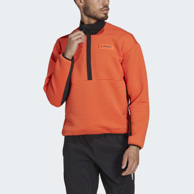 Sudadera Terrex Hike Fleece Naranja Hombre TERREX