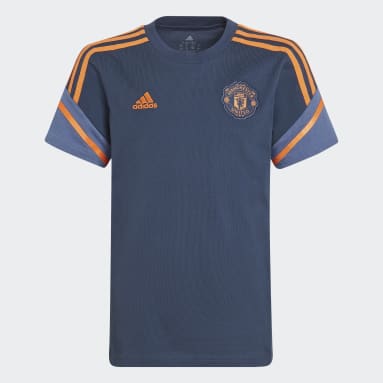 Kids Football Blue Manchester United Condivo 22 Training T-Shirt
