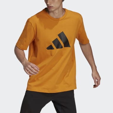 Men Sportswear Orange adidas Sportswear Future Icons Logo Graphic Tee