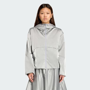 City Tech Metallic Holiday Windbreaker