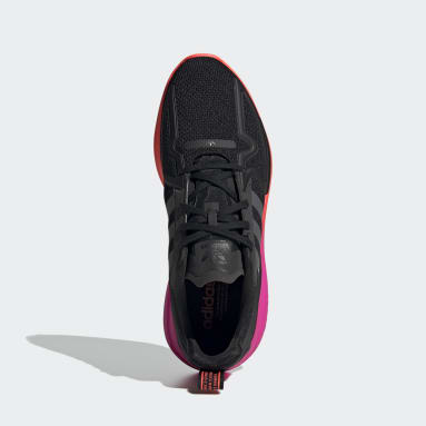 black adidas flux size 6