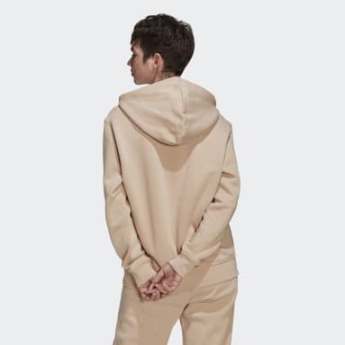 Buzo con Capucha Adicolor Essentials Felpa Beige Mujer Originals
