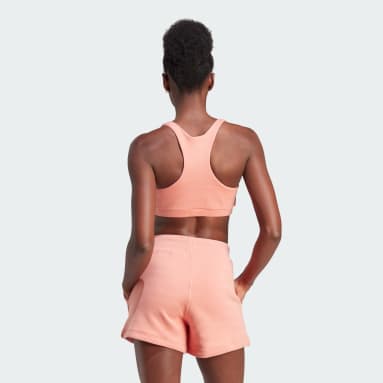 Women's Sportswear Red Lounge French Terry Bra Top