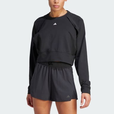 Nữ Tập Luyện Áo Sweatshirt Lửng Cover-Up AEROREADY Power