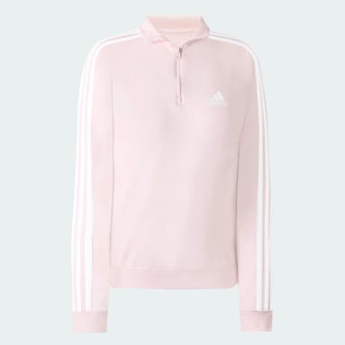Bluza Essentials 3-Stripes Quarter-Zip