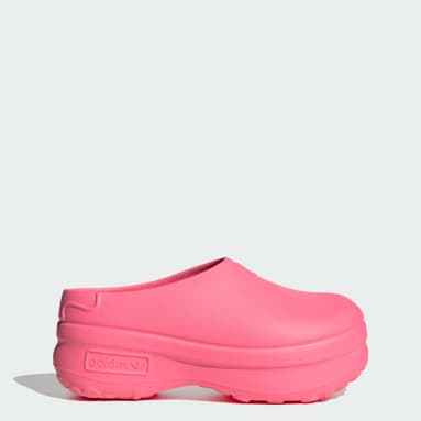 Women's Originals Pink Adifom Stan Smith Mule Shoes