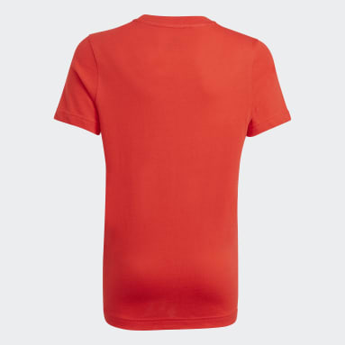 Camiseta Essentials Rojo Niño Sportswear