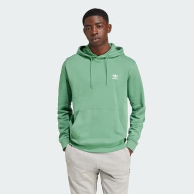 Green adidas zip up clearance
