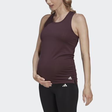 AEROREADY Designed 2 Move Sport Tank Top (ciążowe) Czerwony