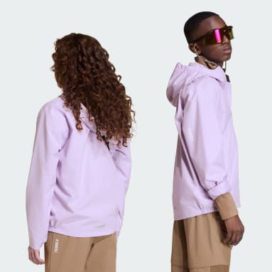 Chaqueta impermeable Terrex Multi 2 Layer CLIMAPROOF niños