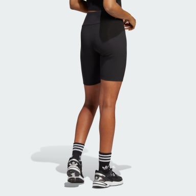 adidas leggings sale  prime number - Black Cropped leggings ADIDAS  Originals - IetpShops GB