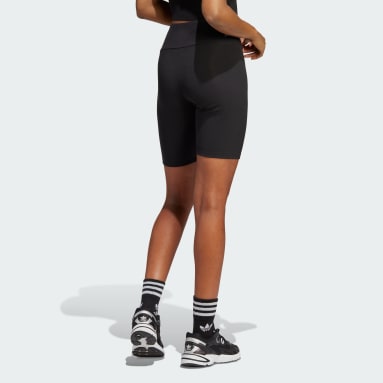 Ženy Originals čierna Legíny Adicolor Essentials Short