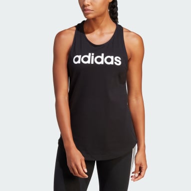 Ženy Sportswear černá Tílko LOUNGEWEAR Essentials Loose Logo