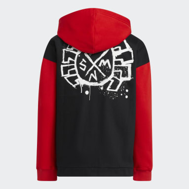 Sudadera con Gorro Donovan Mitchell x Marvel's Spider Punk Negro Niño Basketball