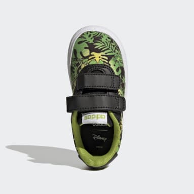 Deti Sportswear čierna Tenisky adidas x Disney Vulc Raid3r Slip-On Muppets Hook-and-Loop