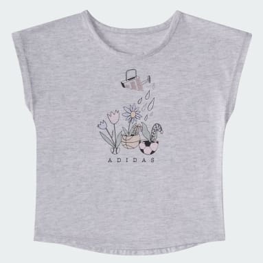 Two-Piece Short Sleeve Graphic Heather Tee and Mesh Shorts Set