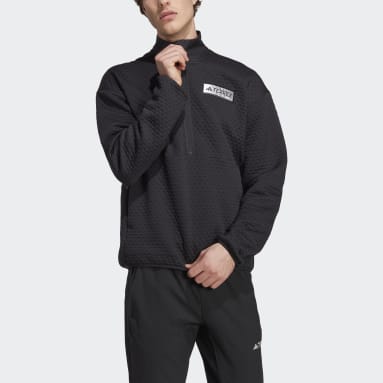 Casaco com Meio-Fecho em Fleece Utilitas TERREX Preto Homem TERREX