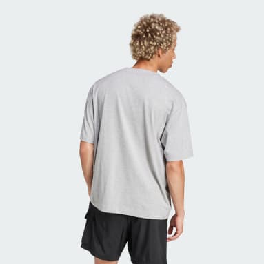 Essentials Loose Fit 3 Bar Logo Tee