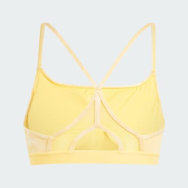 Aeroreact Training Essentials Light Support Tie-Dye Flower-Print Bra