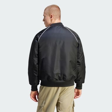 남성 Lifestyle Black 프리미엄 컬리지에이트 재킷