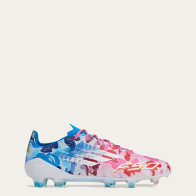 アディゼロ F50 ピンク　24.5 アディゼロ F50 SG ソーラーピンク×コアホワイト 【adidas