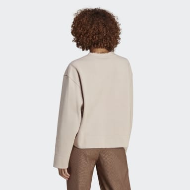 Premium Essentials Crew Sweater Brązowy