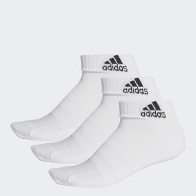 Tennis White Cushioned Ankle Socks 3 Pairs