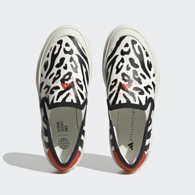 Chaussure slip-on adidas by Stella McCartney Court Blanc adidas by Stella McCartney