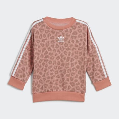 Kinder Originals Animal Allover Print Sweatshirt und Hose Set Rosa
