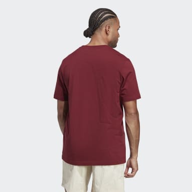 Männer Originals adidas RIFTA Metro AAC T-Shirt Weinrot