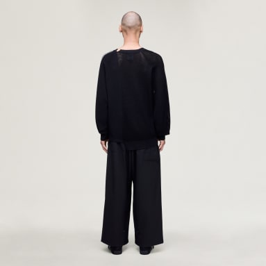 Y-3 LOGO KNIT SWEATER