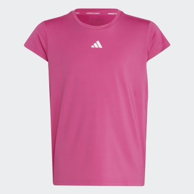 AEROREADY 3-Stripes T-skjorte Rosa