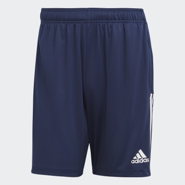 Shorts de Entrenamiento Tiro Azul Hombre Fútbol