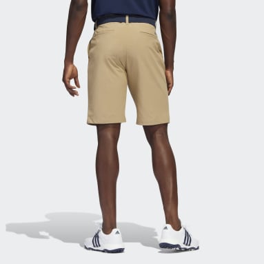 Men Golf Beige Ultimate365 10-Inch Golf Shorts