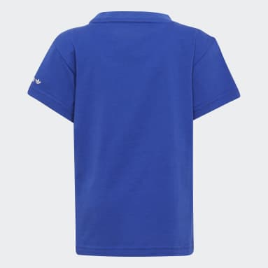 Camiseta Adicolor Azul Niño Originals