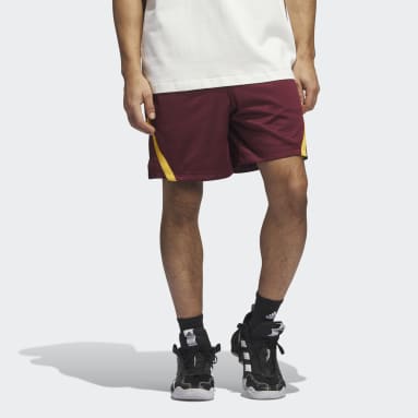 Men Basketball Burgundy Select Summer Shorts