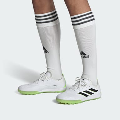 Soccer White Copa Pure.1 Turf Soccer Shoes