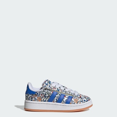 Sapatilhas Campus 00s x Liberty London confortáveis com atacadores elásticos para criança