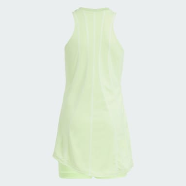 Mädchen Tennis Tennis Pro Kids Kleid Grün