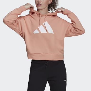 Define Herself bell Women's Pink Hoodies & Sweatshirts | adidas US