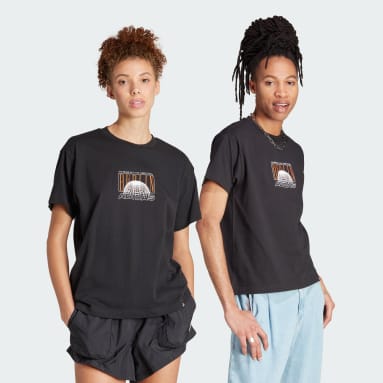 Camiseta adidas Graphic (Género neutro) Negro Sportswear
