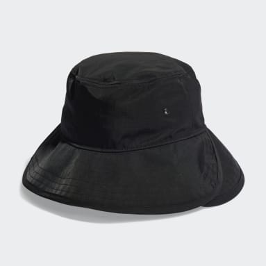 sportswear Black Bucket Hat