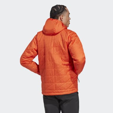 Terrex Multi Insulated Hooded Jacket Pomarańczowy