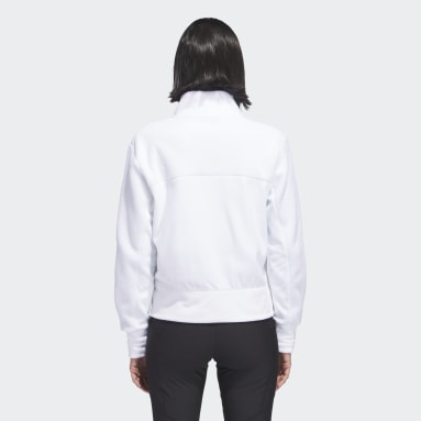 Casaco em Fleece Branco Mulher Golfe