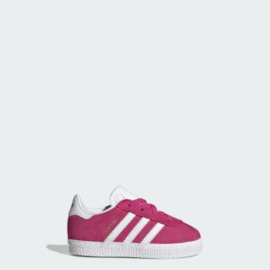 Adidas gazelle rosa choque top