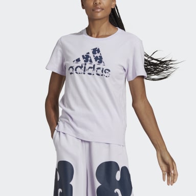 Camiseta Marimekko Graphic Violeta Mujer Sportswear