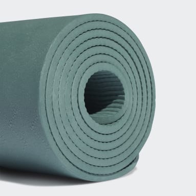 Yoga Premium Yogamatte, 5 mm Grün