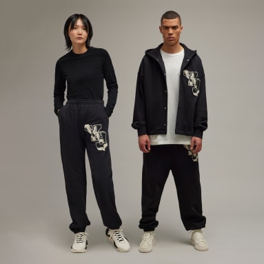 Y-3 Y-3 Graphic French Terry Hose Schwarz