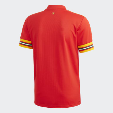 Camiseta primera equipación Gales Rojo Hombre Fútbol