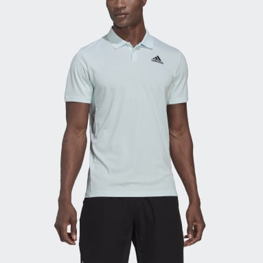 남성 Tennis Blue 클럽 테니스 피케 폴로 셔츠